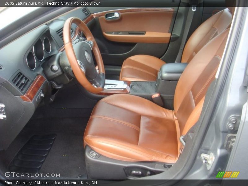 Techno Gray / Morocco Brown 2009 Saturn Aura XR