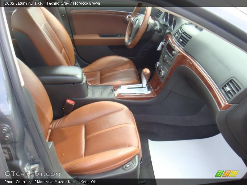 Techno Gray / Morocco Brown 2009 Saturn Aura XR