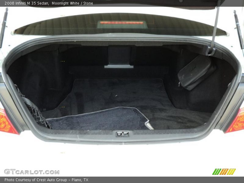 Moonlight White / Stone 2008 Infiniti M 35 Sedan