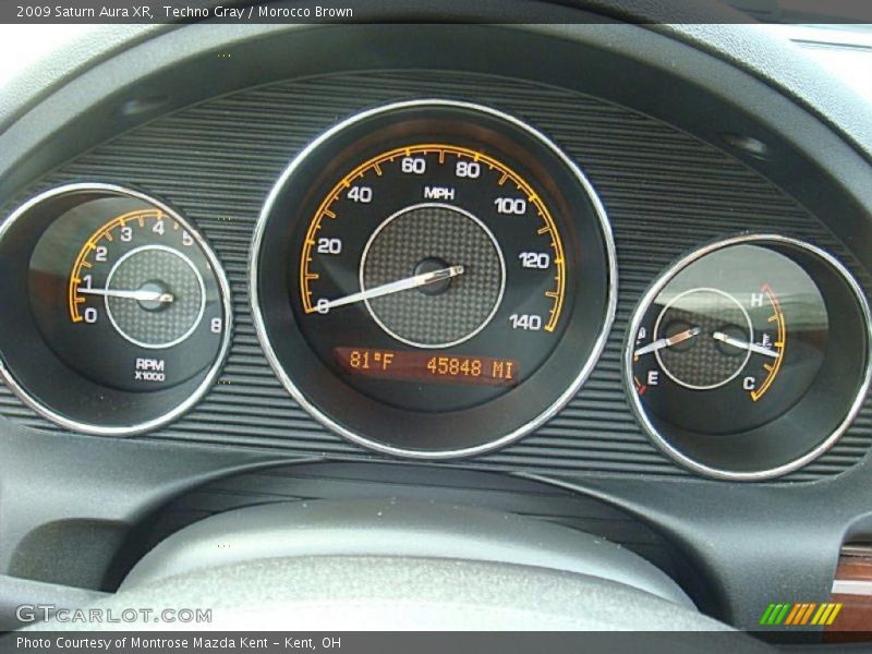 Techno Gray / Morocco Brown 2009 Saturn Aura XR