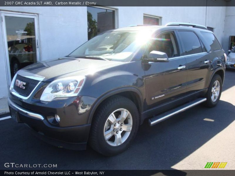 Carbon Metallic / Ebony 2007 GMC Acadia SLT AWD