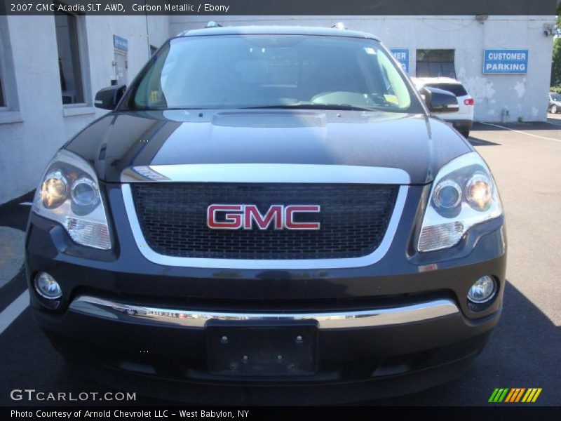 Carbon Metallic / Ebony 2007 GMC Acadia SLT AWD