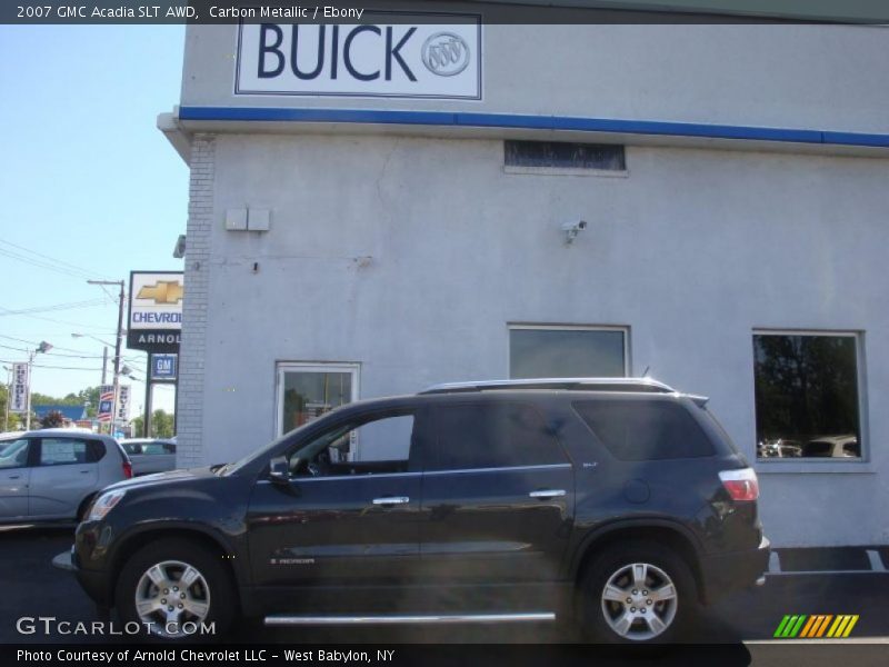 Carbon Metallic / Ebony 2007 GMC Acadia SLT AWD