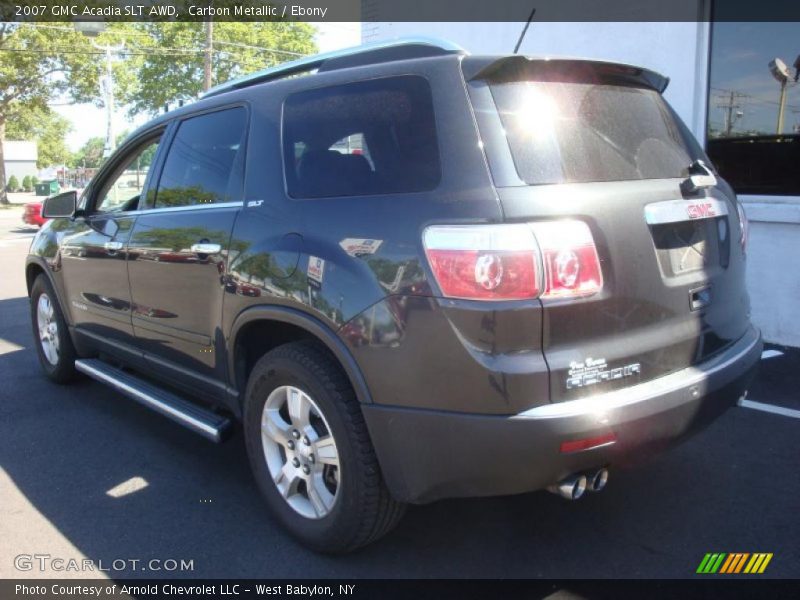 Carbon Metallic / Ebony 2007 GMC Acadia SLT AWD