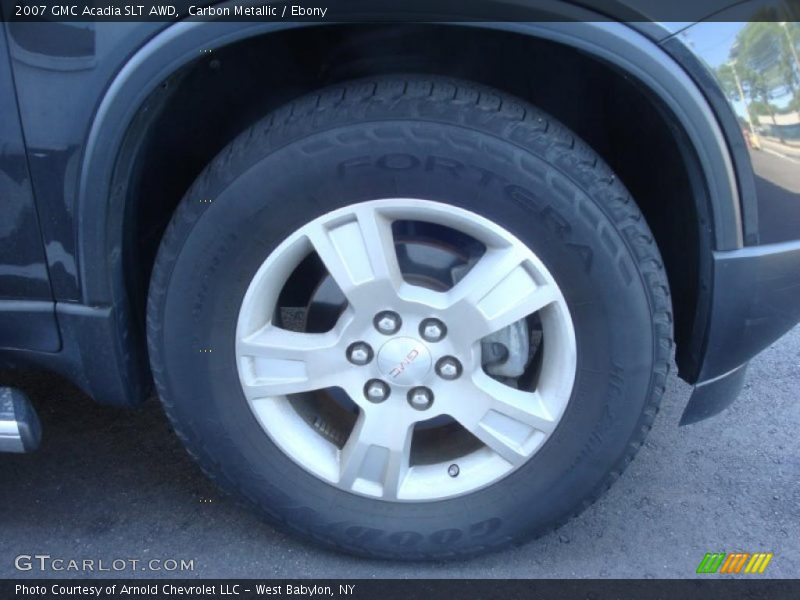 Carbon Metallic / Ebony 2007 GMC Acadia SLT AWD