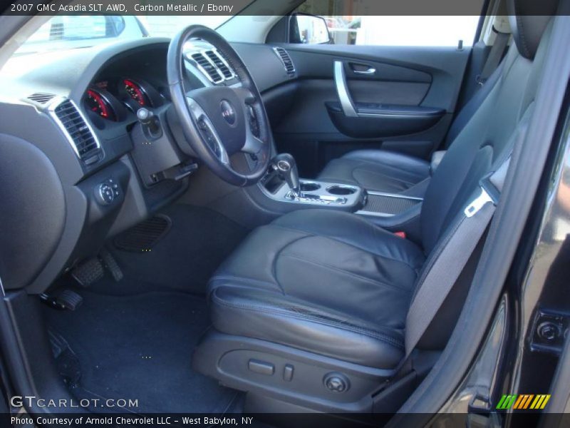 Carbon Metallic / Ebony 2007 GMC Acadia SLT AWD