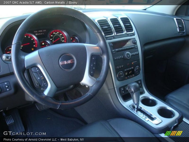 Carbon Metallic / Ebony 2007 GMC Acadia SLT AWD