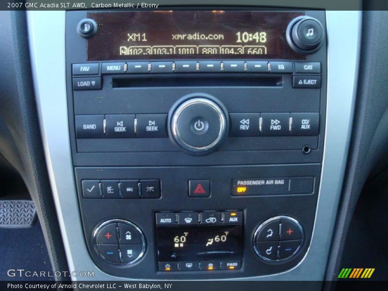 Carbon Metallic / Ebony 2007 GMC Acadia SLT AWD