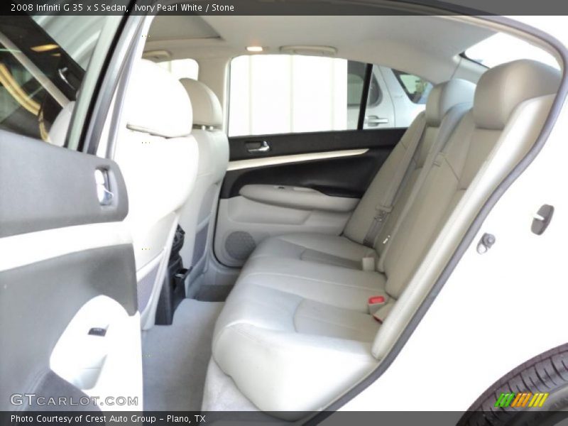  2008 G 35 x S Sedan Stone Interior