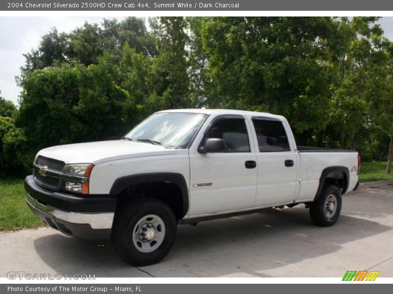 Summit White / Dark Charcoal 2004 Chevrolet Silverado 2500HD Crew Cab 4x4