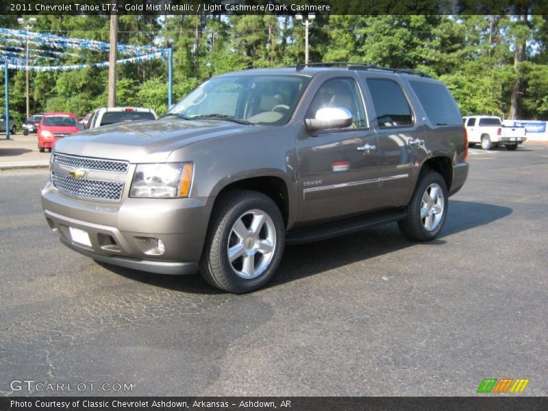 Gold Mist Metallic / Light Cashmere/Dark Cashmere 2011 Chevrolet Tahoe LTZ