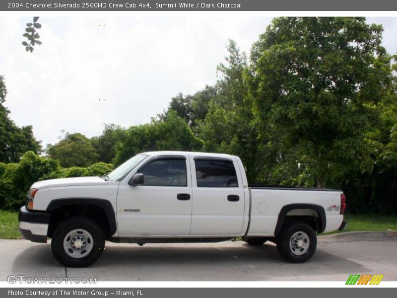 Summit White / Dark Charcoal 2004 Chevrolet Silverado 2500HD Crew Cab 4x4