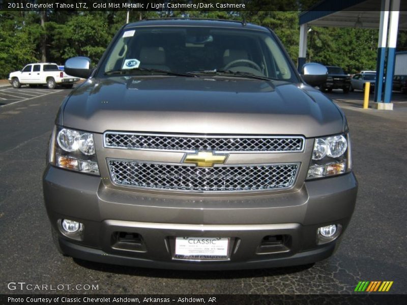 Gold Mist Metallic / Light Cashmere/Dark Cashmere 2011 Chevrolet Tahoe LTZ