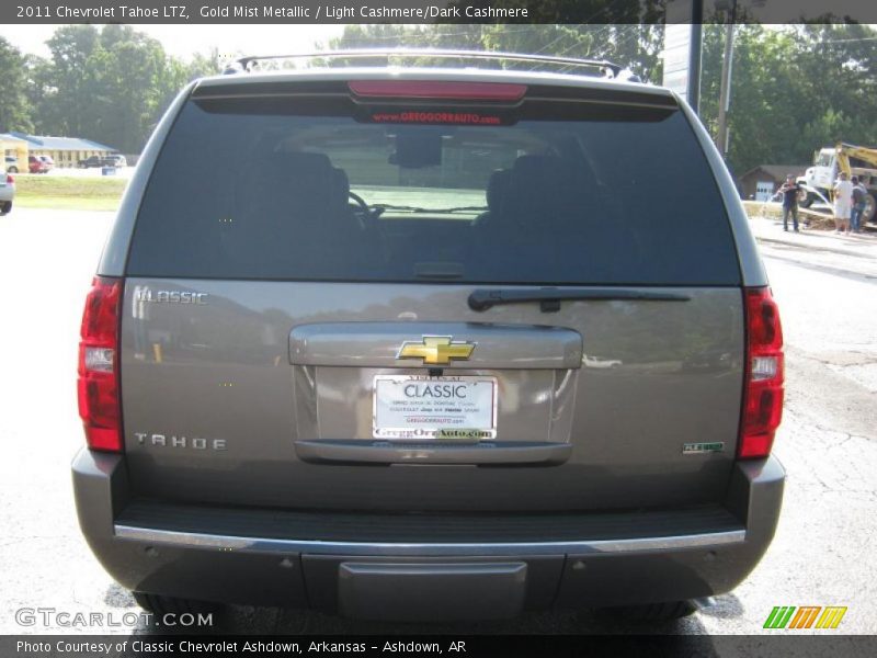Gold Mist Metallic / Light Cashmere/Dark Cashmere 2011 Chevrolet Tahoe LTZ