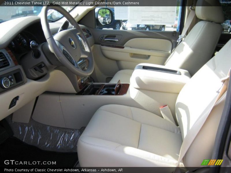 Gold Mist Metallic / Light Cashmere/Dark Cashmere 2011 Chevrolet Tahoe LTZ