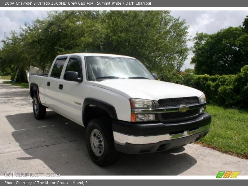 Summit White / Dark Charcoal 2004 Chevrolet Silverado 2500HD Crew Cab 4x4