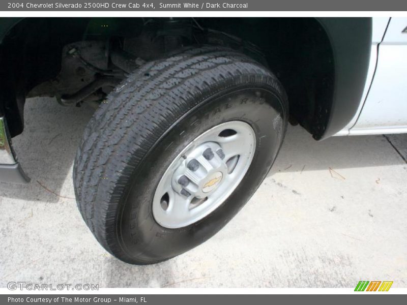 Summit White / Dark Charcoal 2004 Chevrolet Silverado 2500HD Crew Cab 4x4