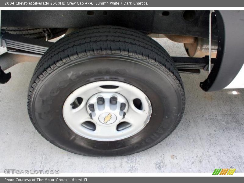 Summit White / Dark Charcoal 2004 Chevrolet Silverado 2500HD Crew Cab 4x4