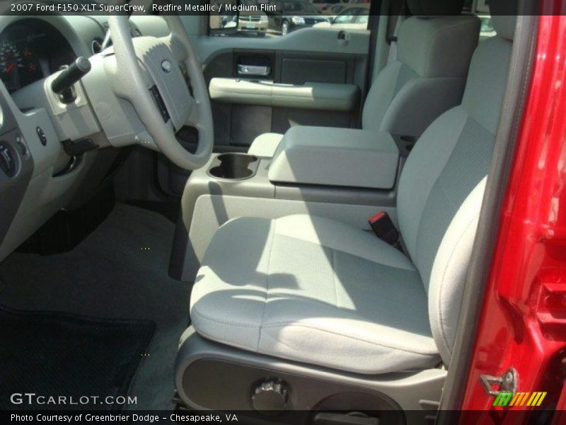 Redfire Metallic / Medium Flint 2007 Ford F150 XLT SuperCrew