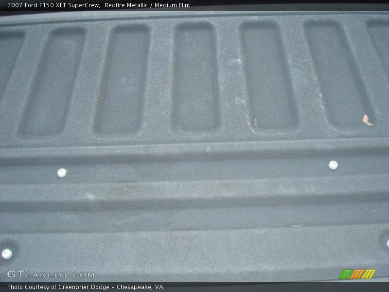 Redfire Metallic / Medium Flint 2007 Ford F150 XLT SuperCrew