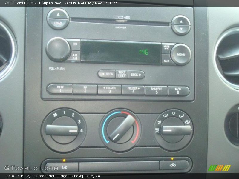 Redfire Metallic / Medium Flint 2007 Ford F150 XLT SuperCrew