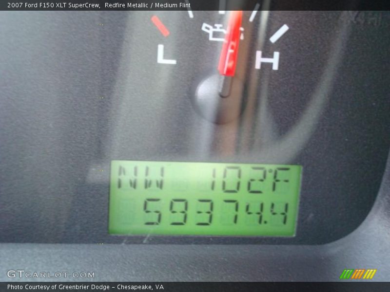 Redfire Metallic / Medium Flint 2007 Ford F150 XLT SuperCrew