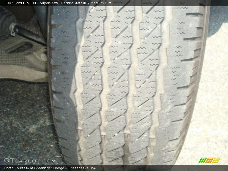 Redfire Metallic / Medium Flint 2007 Ford F150 XLT SuperCrew