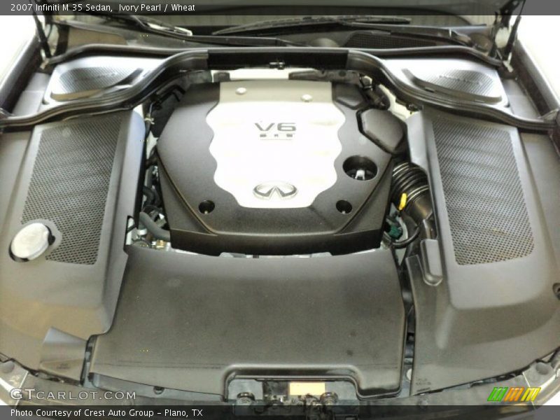 Ivory Pearl / Wheat 2007 Infiniti M 35 Sedan