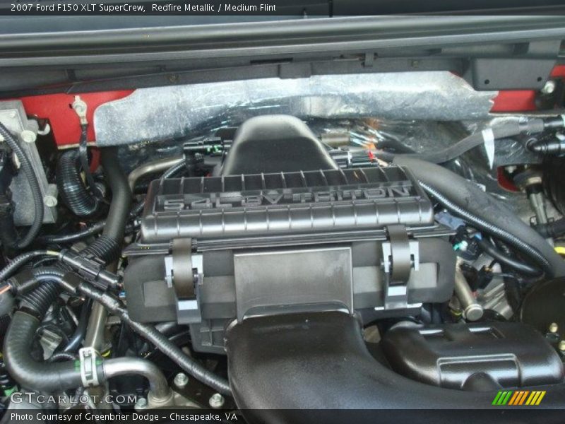 Redfire Metallic / Medium Flint 2007 Ford F150 XLT SuperCrew