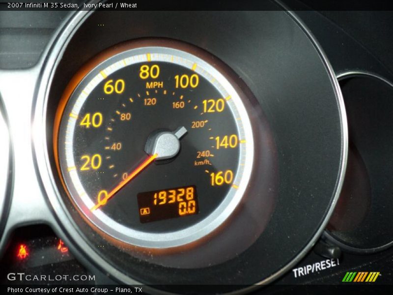 Ivory Pearl / Wheat 2007 Infiniti M 35 Sedan