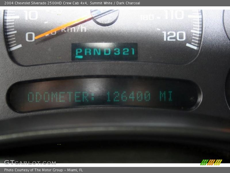 Summit White / Dark Charcoal 2004 Chevrolet Silverado 2500HD Crew Cab 4x4