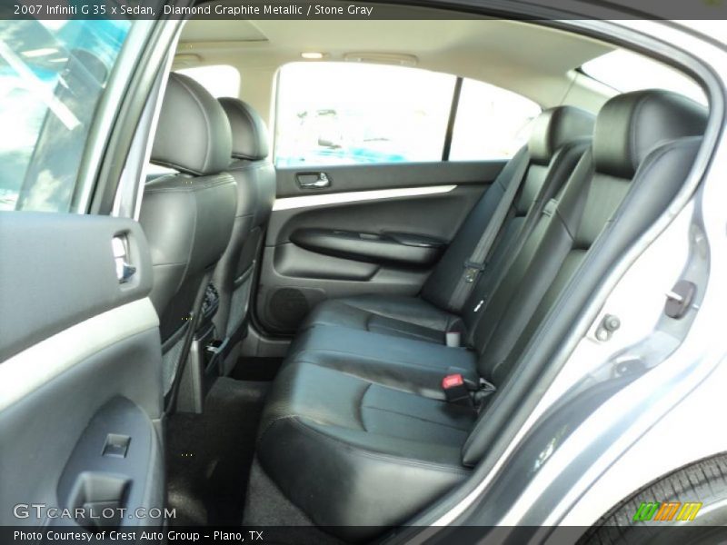 Diamond Graphite Metallic / Stone Gray 2007 Infiniti G 35 x Sedan