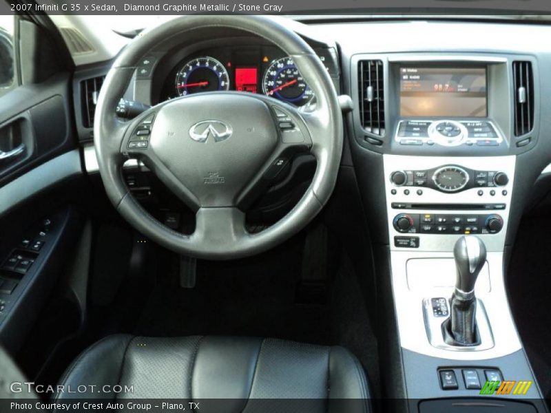 Diamond Graphite Metallic / Stone Gray 2007 Infiniti G 35 x Sedan
