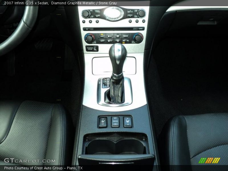 Diamond Graphite Metallic / Stone Gray 2007 Infiniti G 35 x Sedan
