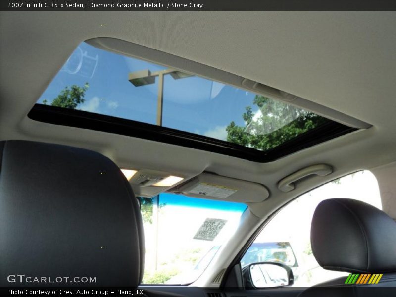 Diamond Graphite Metallic / Stone Gray 2007 Infiniti G 35 x Sedan
