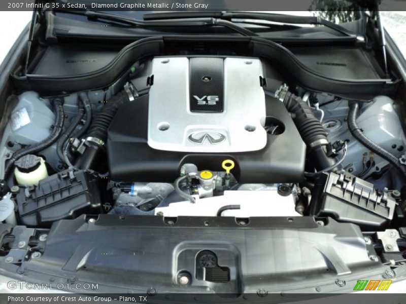 Diamond Graphite Metallic / Stone Gray 2007 Infiniti G 35 x Sedan
