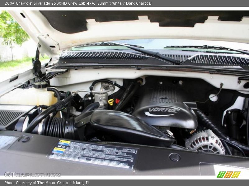 Summit White / Dark Charcoal 2004 Chevrolet Silverado 2500HD Crew Cab 4x4