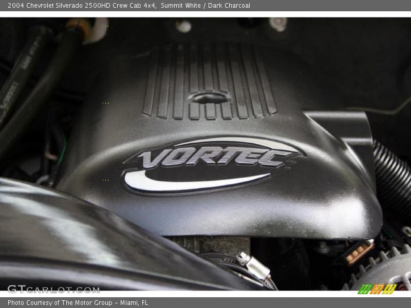 Summit White / Dark Charcoal 2004 Chevrolet Silverado 2500HD Crew Cab 4x4