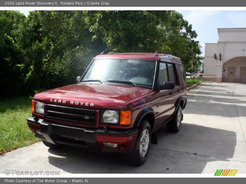 Rutland Red / Granite Gray 2000 Land Rover Discovery II