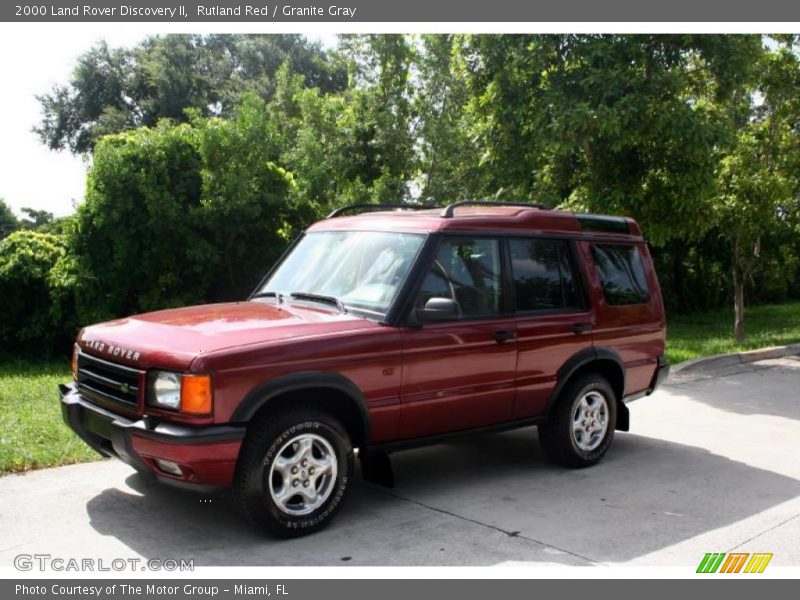 Rutland Red / Granite Gray 2000 Land Rover Discovery II