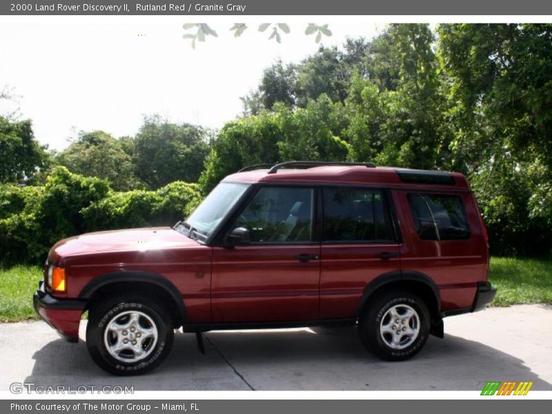 Rutland Red / Granite Gray 2000 Land Rover Discovery II