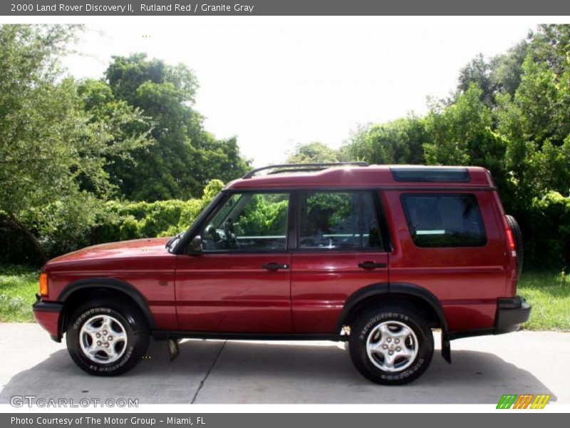 Rutland Red / Granite Gray 2000 Land Rover Discovery II