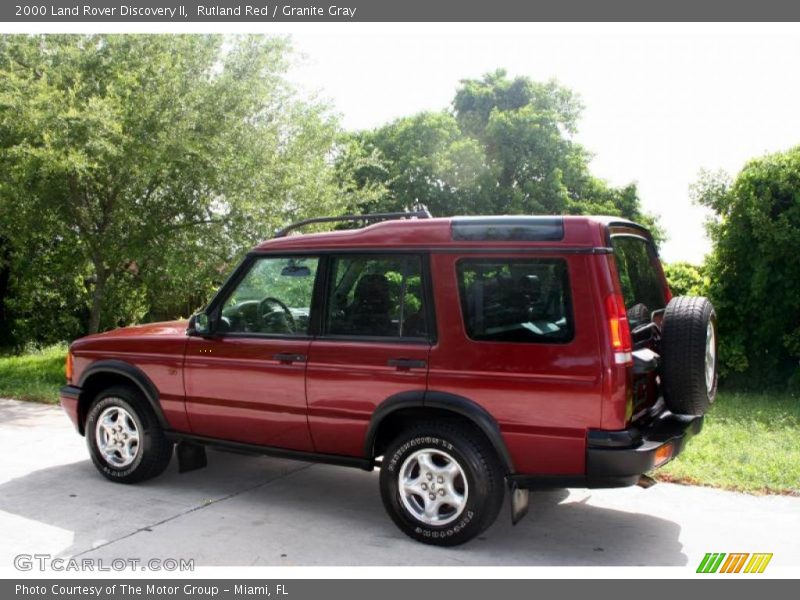 Rutland Red / Granite Gray 2000 Land Rover Discovery II