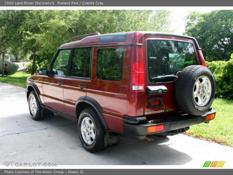 Rutland Red / Granite Gray 2000 Land Rover Discovery II