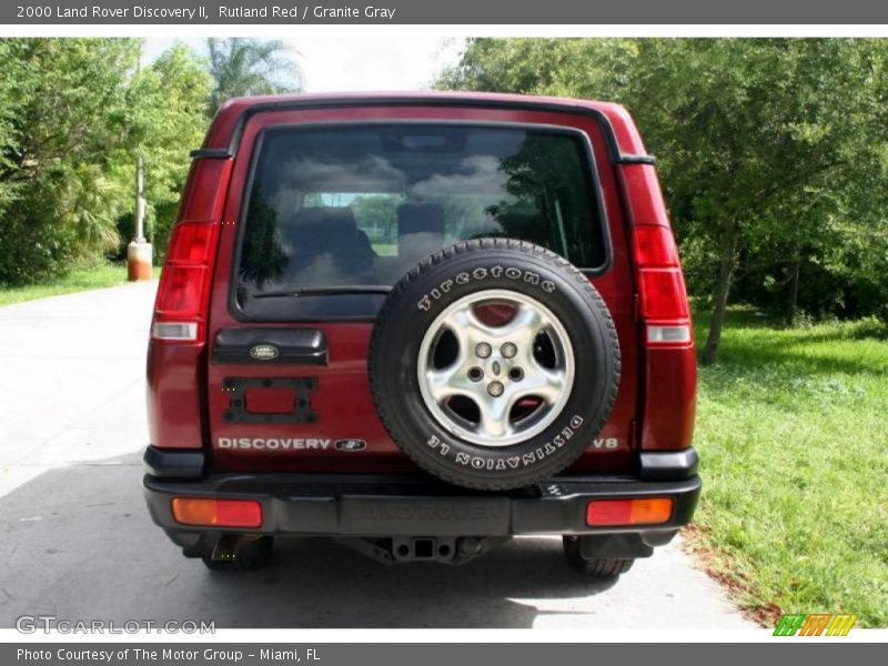 Rutland Red / Granite Gray 2000 Land Rover Discovery II