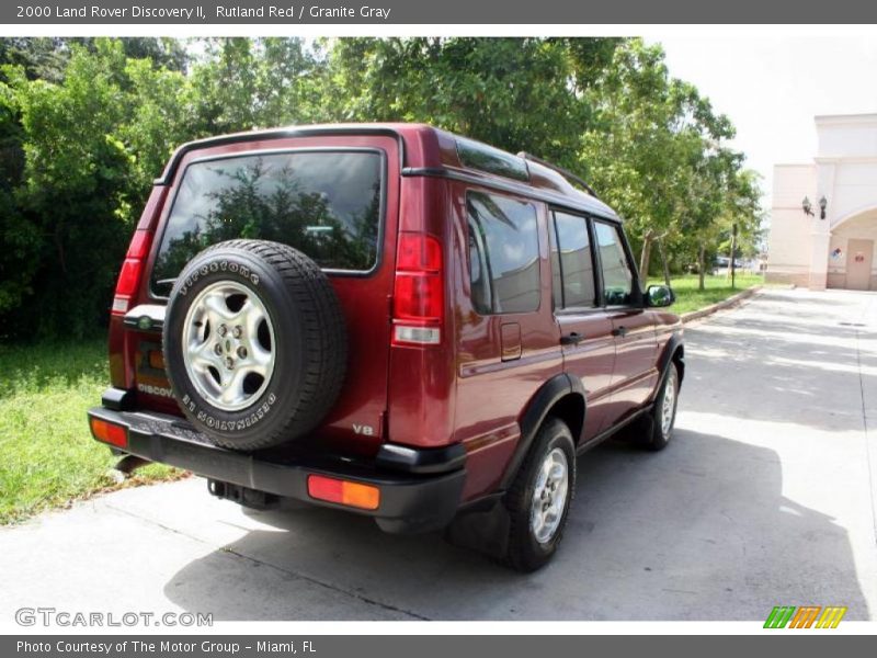 Rutland Red / Granite Gray 2000 Land Rover Discovery II