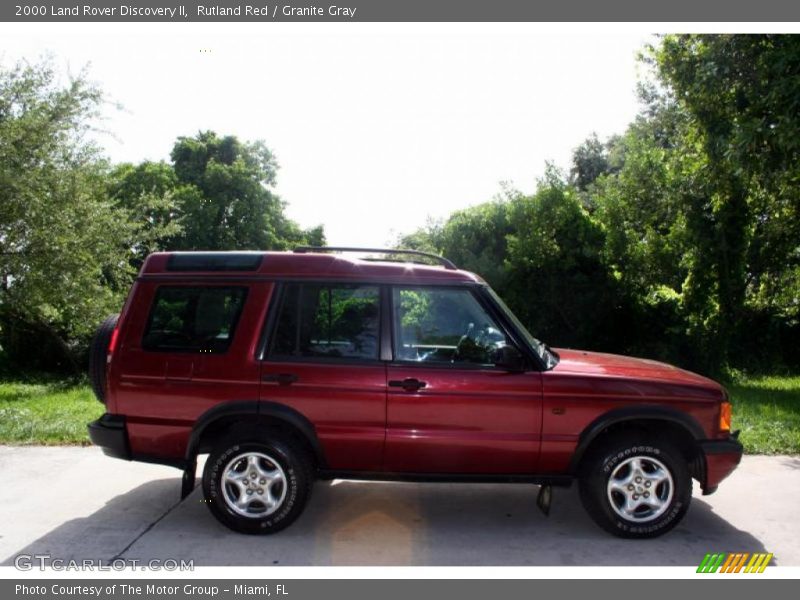 Rutland Red / Granite Gray 2000 Land Rover Discovery II
