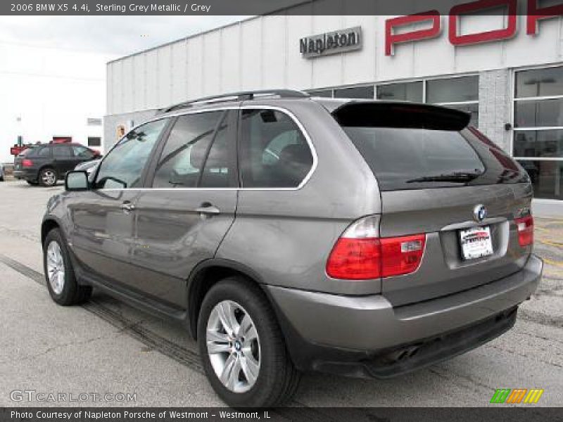 Sterling Grey Metallic / Grey 2006 BMW X5 4.4i