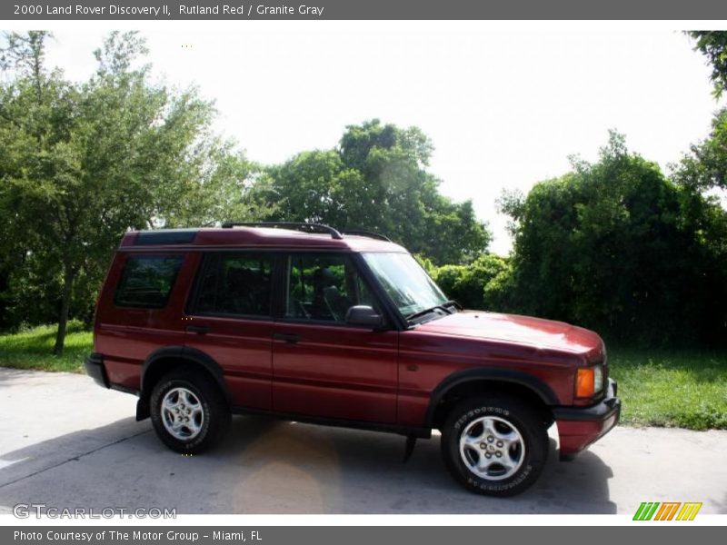 Rutland Red / Granite Gray 2000 Land Rover Discovery II