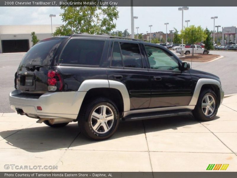 Black Granite Metallic / Light Gray 2008 Chevrolet TrailBlazer LT